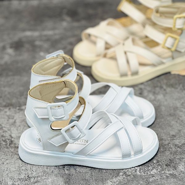 صندل دخترانه طرح گلادیاتور کد 030601