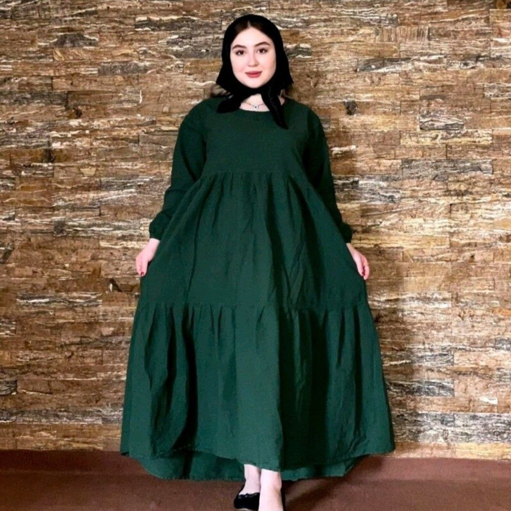 خرید آنلاین مانتو پیراهنی الیاف طبیعی ساحلی زنانه خنک فری سایز