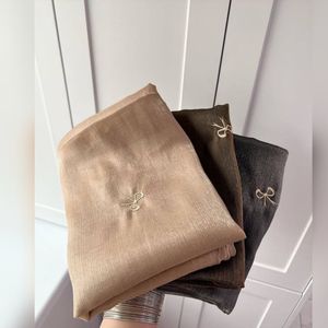 خرید آنلاین شال پاپیونی حریر نخ شاین وارداتی