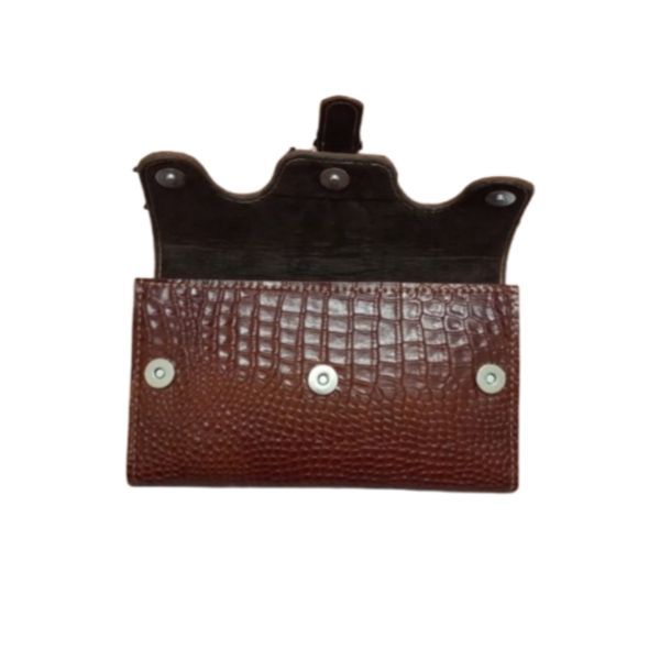 کیف دستی زنانه با چرم طبیعی (دستدوز)