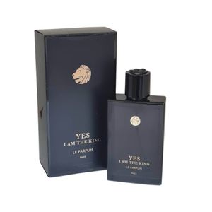 ادکلن YES I AM THE KING LE PARFUM ادکلن یس آی ام د کینگ له پرفیوم اصل رایحه بلو چنل