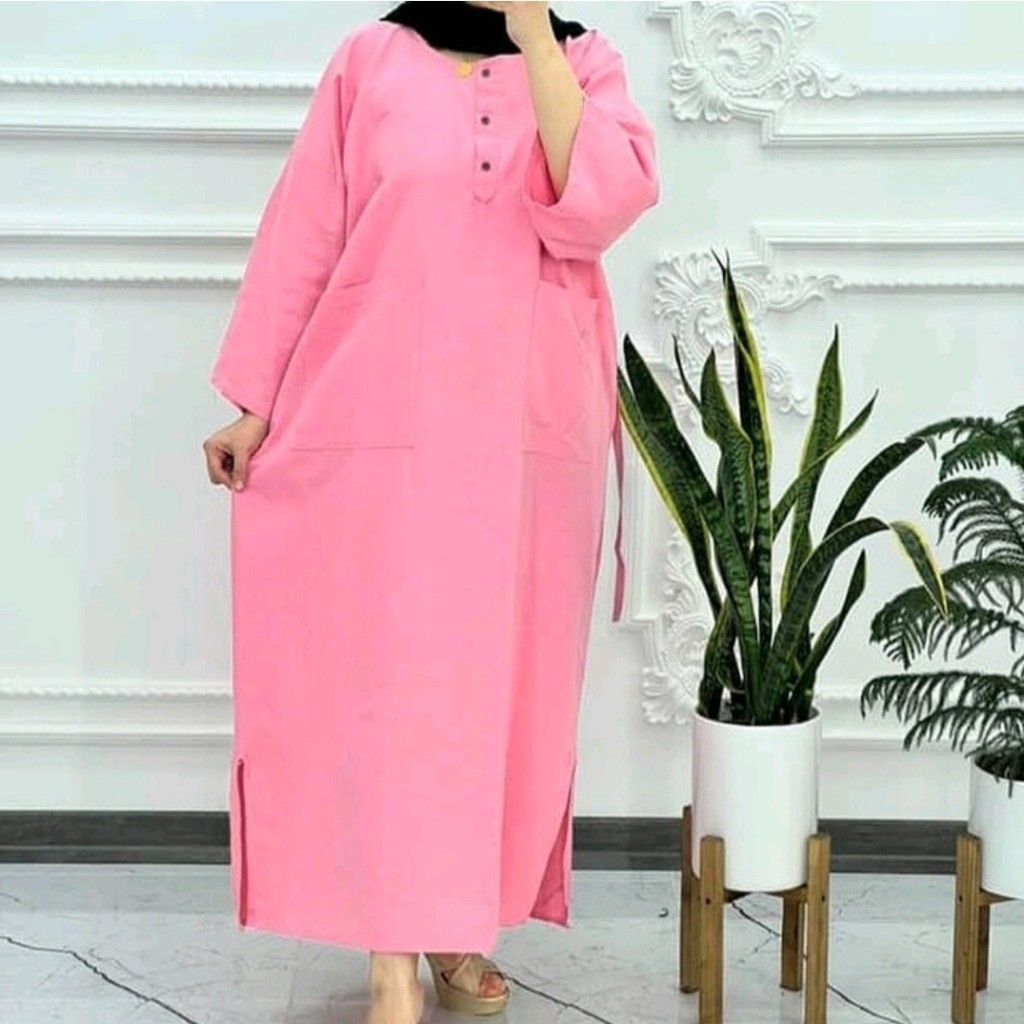 خرید آنلاین مانتو زنانه لنین کفتان کتان نخ دخترانه فری سایز