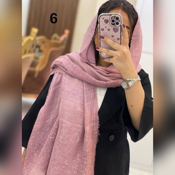 شال کنفی دستک پولکی