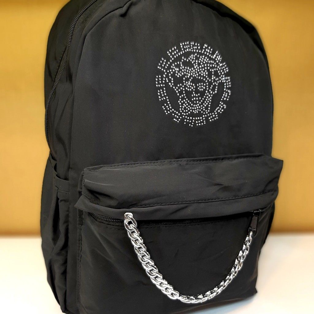 خرید اینترنتی کوله پشتی Versace نگین کاری