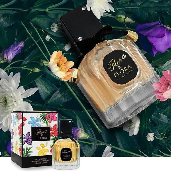 عطر ادکلن زنانه گوچی فلورا فراگرنس ورد (Fragrance World Gucci Flora by Gucci) - بسیار خوشبو برای خانم ها