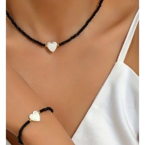 خرید اینترنتی ست گردنبند و دستبند زنانه کد 118