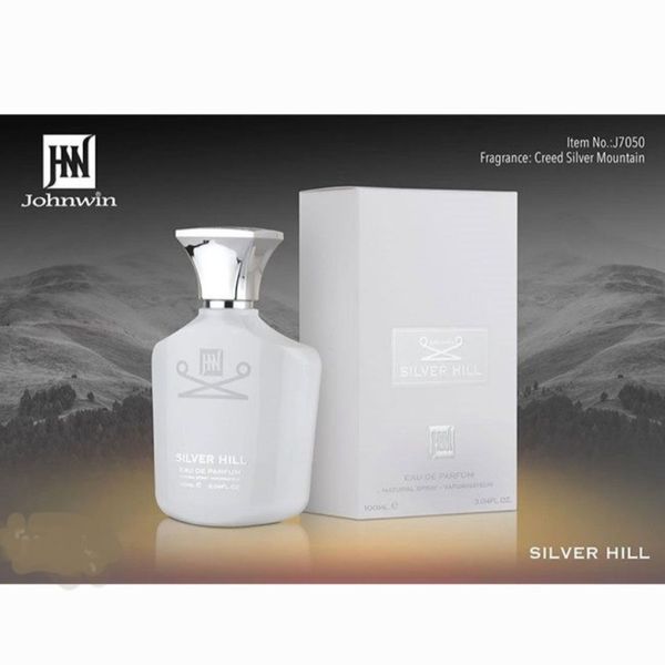 ادکلن SILVER HILL JOHNWIN سیلور هیل جانوین مشابه کرید سیلور مانتین