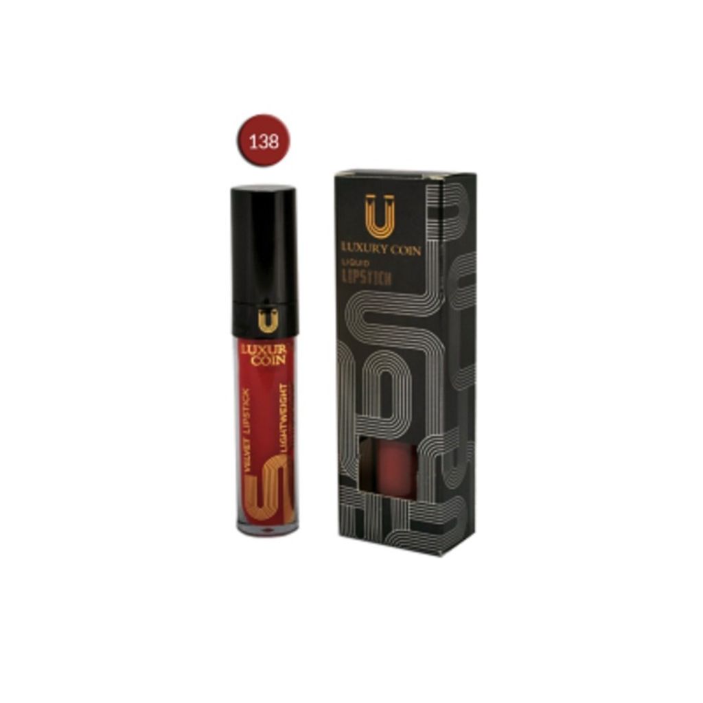 فروش اینترنتی رژ لب مایع لاکچری کوین 138