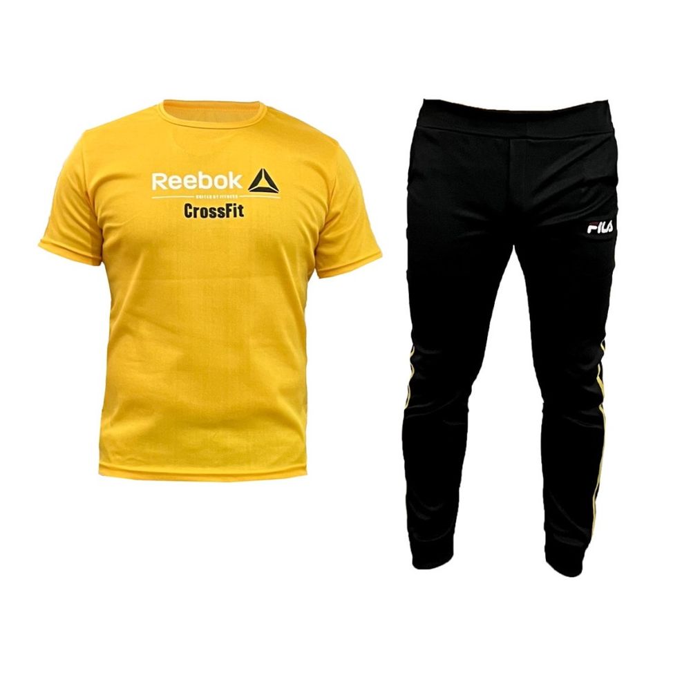 خرید اینترنتی ست تیشرت شلوار Reebok مردانه مدل crossfit