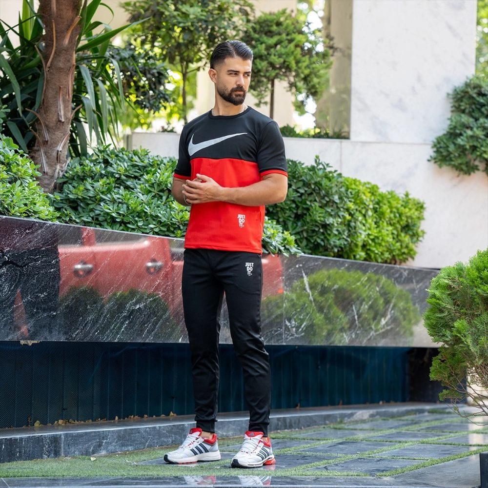 خرید آنلاین ست تیشرت شلوار just do it مردانه مدل SAVO