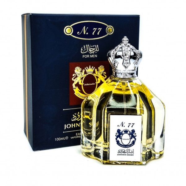عطر ادکلن مردانه شیخ 77 جانوین (Johnwin Shaik No.77) - ماندگاری و پخش بو عالی - عطر جدید شرکت جانوین