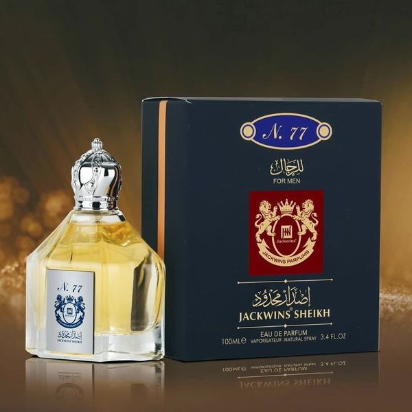 عطر ادکلن مردانه شیخ 77 جانوین (Johnwin Shaik No.77) - ماندگاری و پخش بو عالی - عطر جدید شرکت جانوین