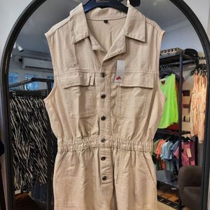 سرهمی رامپر جین / رنگ کرم