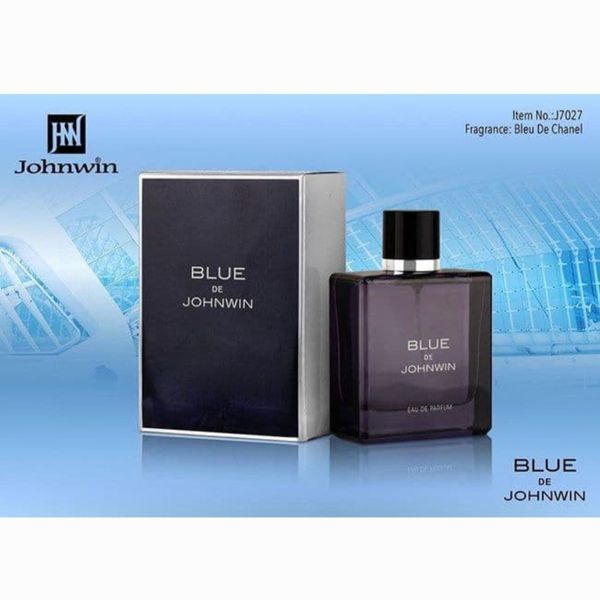 ادکلن BLUE DE JOHNWIN  جانوین بلو چنل بلو شنل مردانه