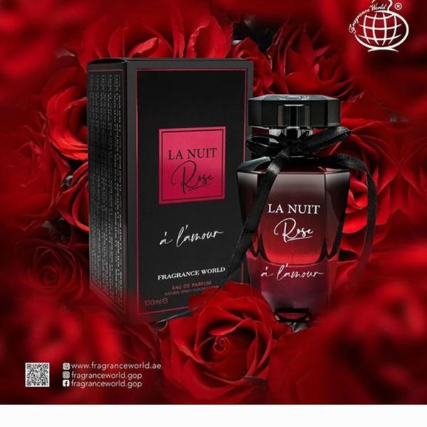 ادکلن La Nuit Rose A L'amour fragrance لانکوم لانویت ترزور لاکوم سر الماسی