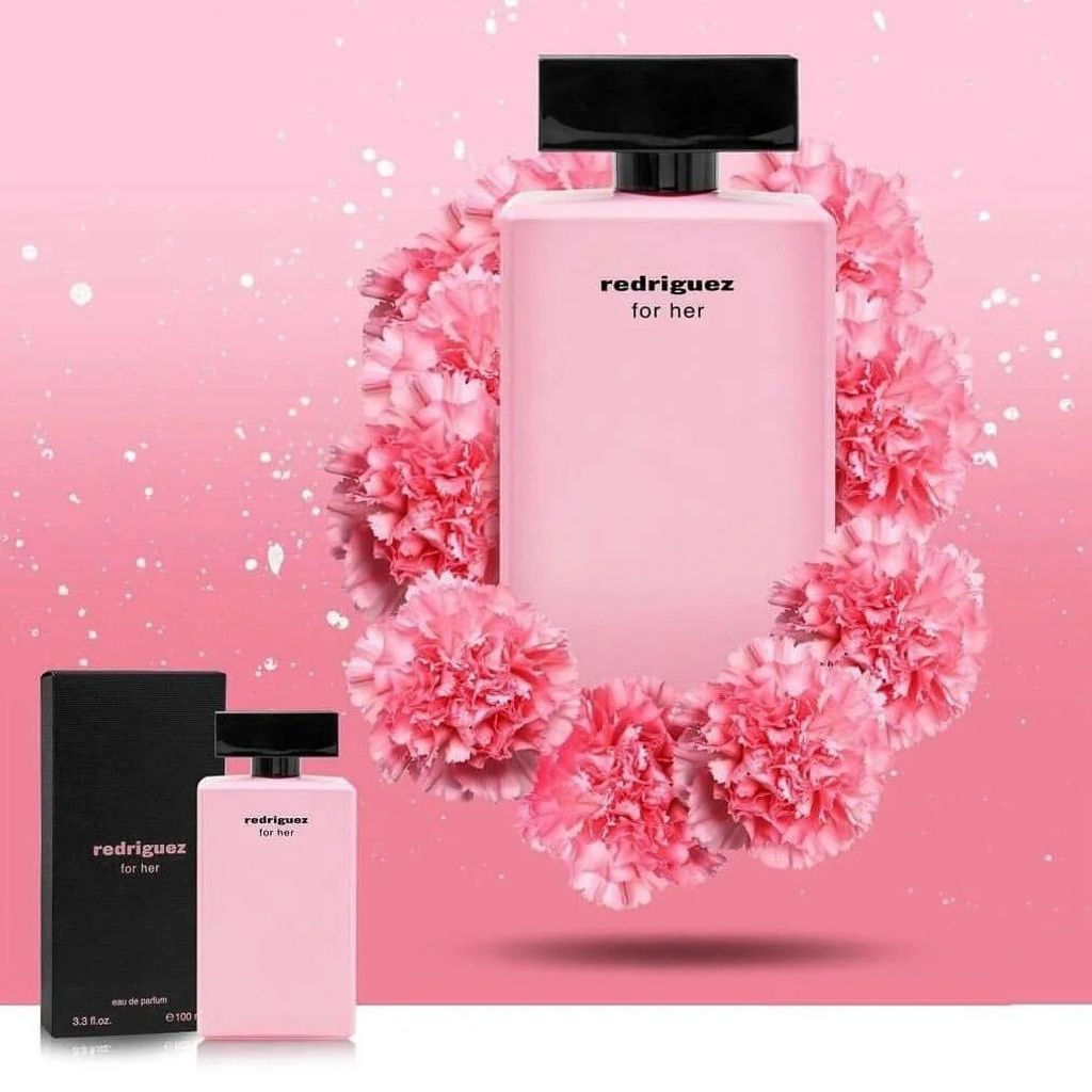 خرید اینترنتی عطر ادکلن زنانه نارسیسو رودریگز صورتی فراگرنس ورد ( جعبه مشکی ) - ماندگاری و پخش بو عالی