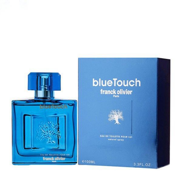 ادکلن FRANCK OLIVIER BLUE TOUCH فرنک اولیور بلو تاچ فرانک اولیور آبی مردانه