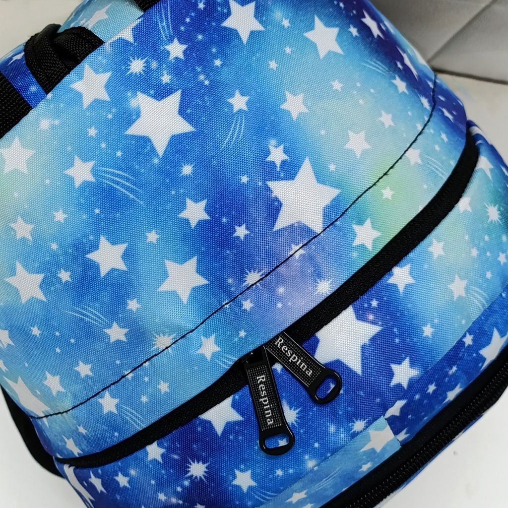 خرید آنلاین کیف مدرسه دخترانه مدل ستاره Star با جامدادی (برند رسپینا)