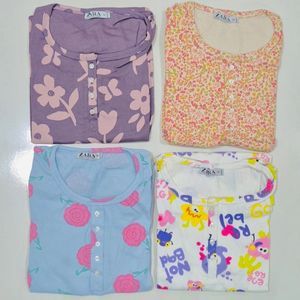 تیشرت کبریتی یقه گرد برند zara مدیوم