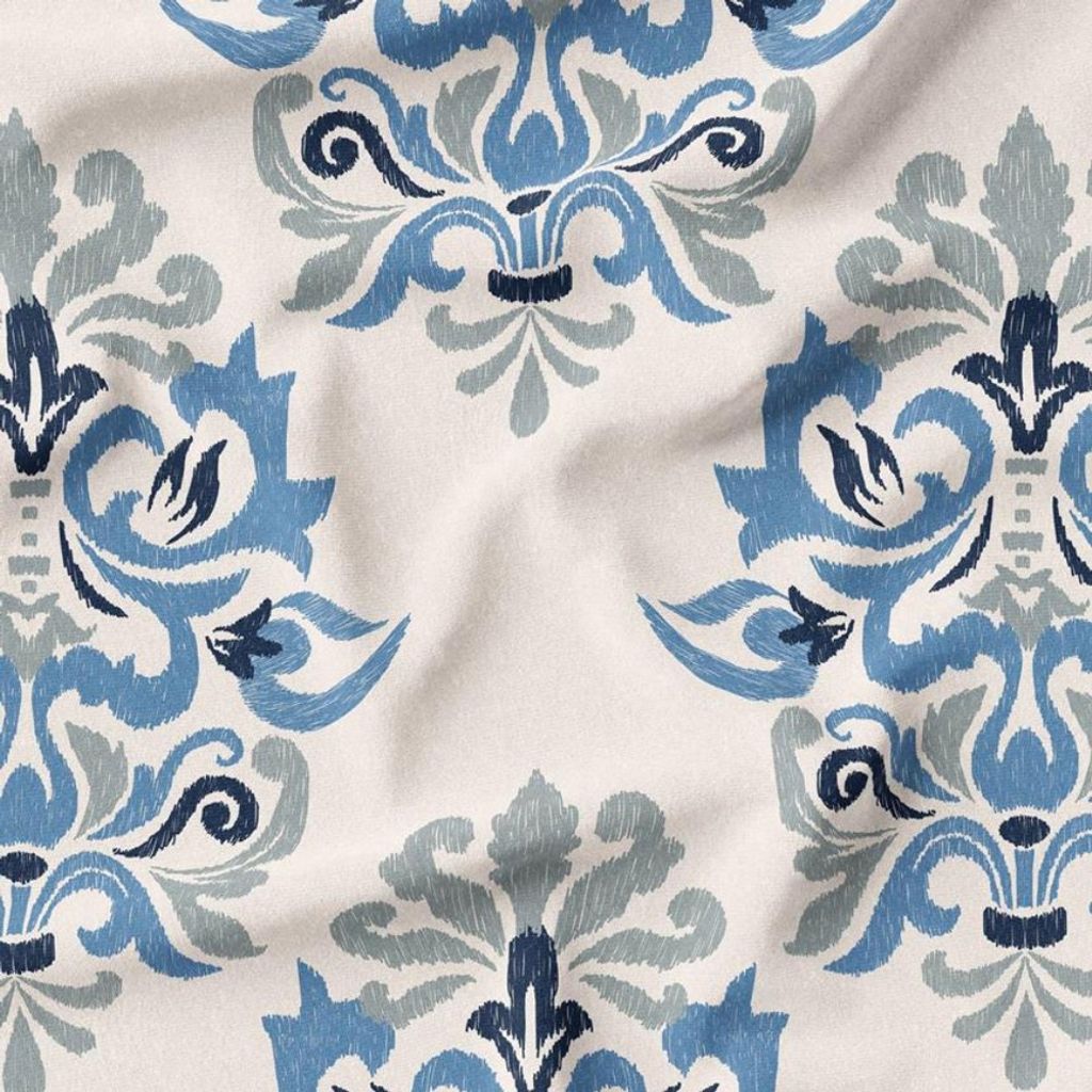 فروش اینترنتی پارچه ملحفه پارچه باما مدل مخمل طرح سنتی سایان کد 5012741