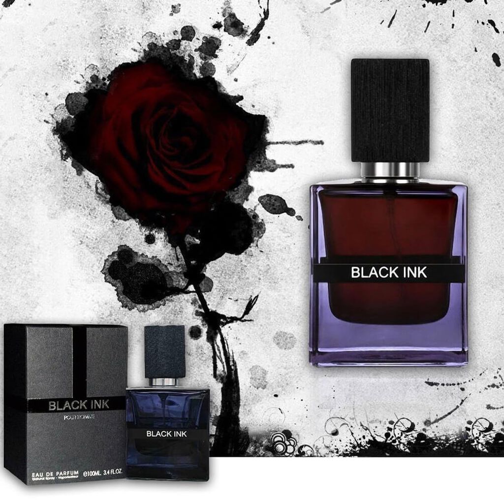 فروش اینترنتی عطر ادکلن مردانه انکر نویر یا لالیک مشکی فراگرنس ورد (Fragrance World Lalique Encre Noire) - کیفیت عالی - اورجینال - بسیار خوشبو