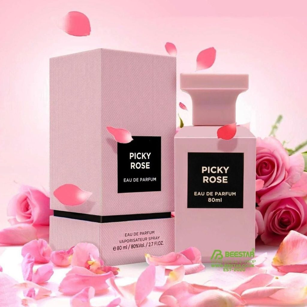خرید اینترنتی عطر ادکلن زنانه تام فورد رز پریک فراگرنس ورد (Fragrance world Picky Rose) - کیفیت عالی - بسیار خوشبو