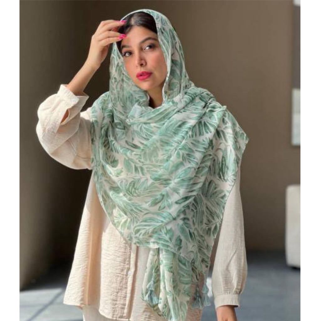 خرید آنلاین شال تمام نخ تابستانه وارداتی