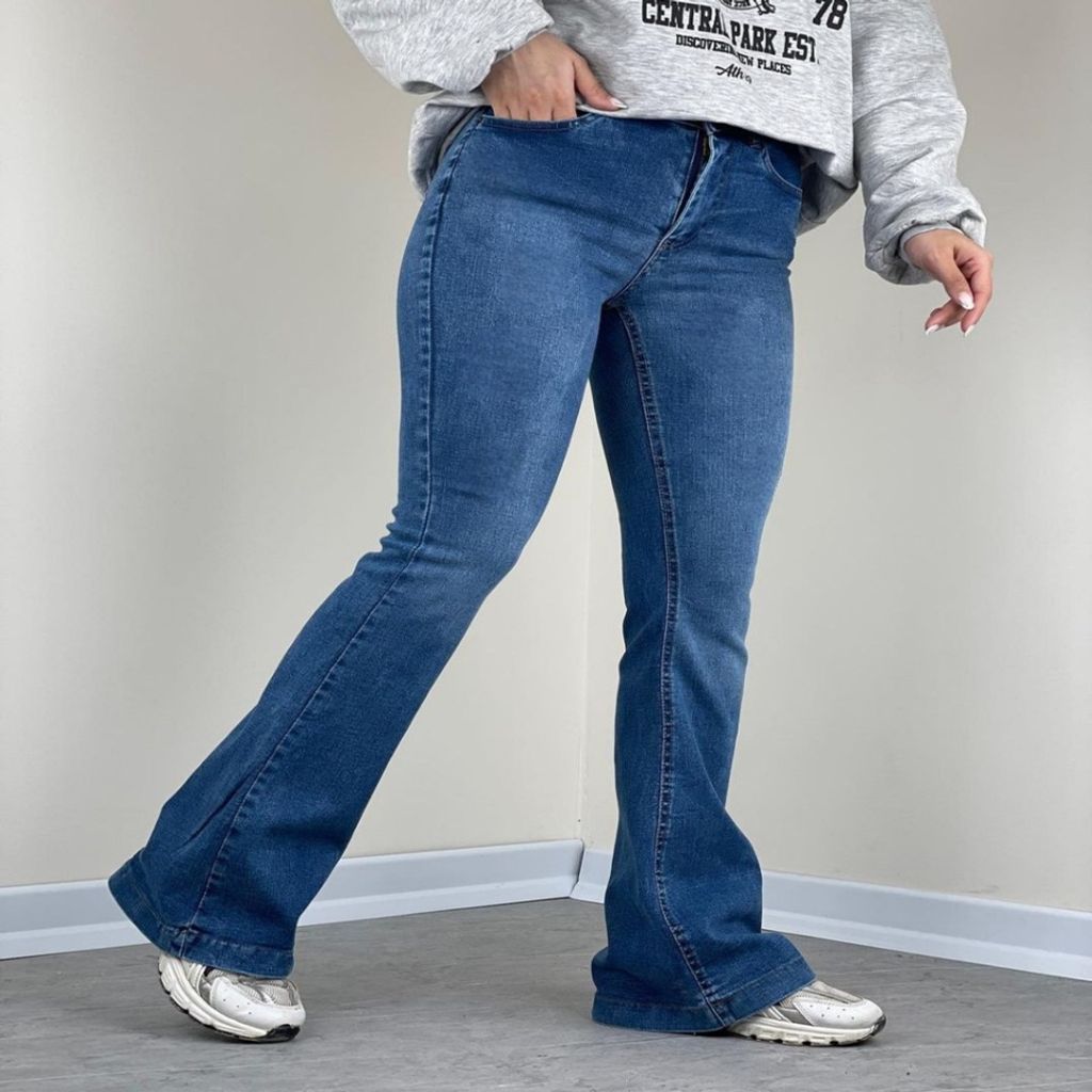 خرید آنلاین شلوار نیل طرح جین 73965