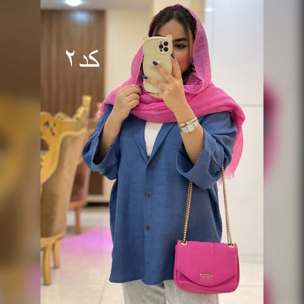 شال کنفی دورریش وارداتی چهارفصل