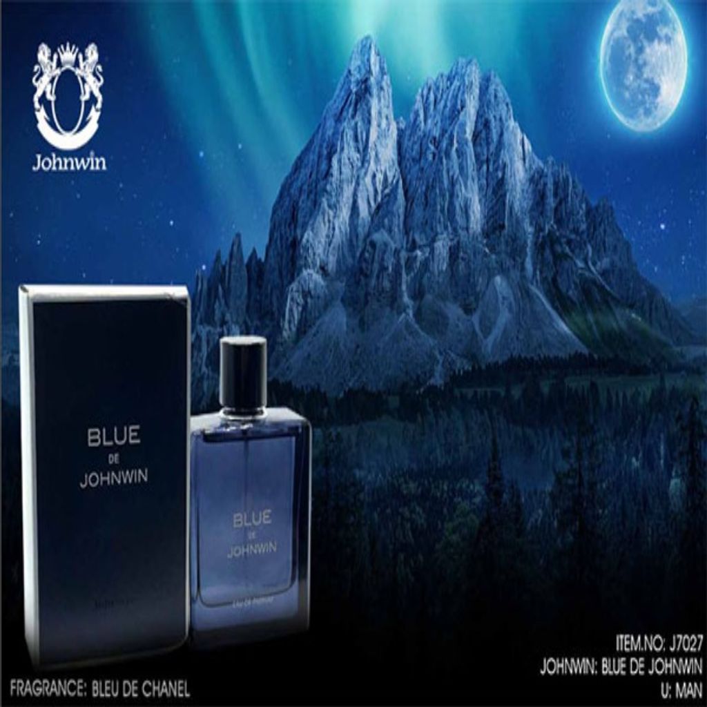 خرید آنلاین ادکلن BLUE DE JOHNWIN ادکلن بلو د چنل جانوین