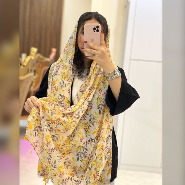 شال تابستانه نخ پنبه