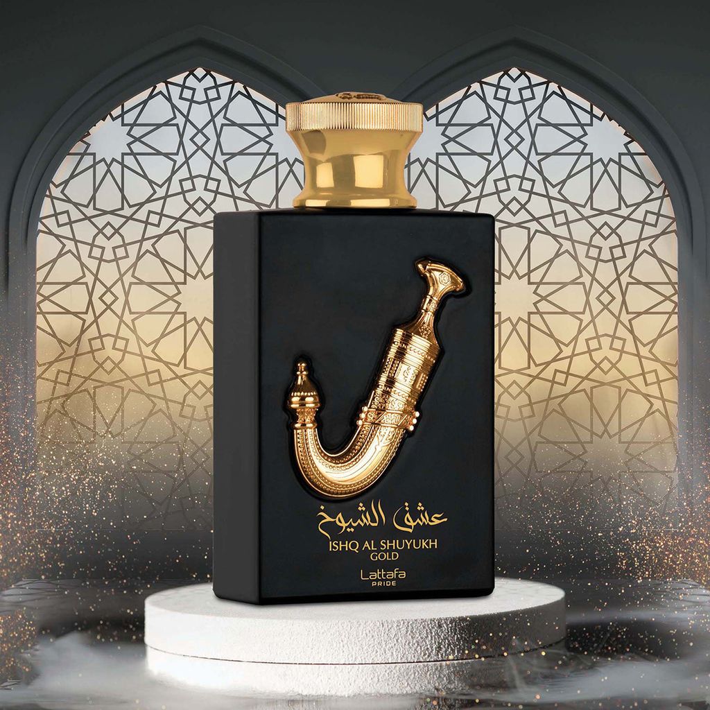 خرید اینترنتی عطر ادکلن زنانه لطافه پراید عشق الشیوخ طلایی - عطر لاکچری با کیفیتی باور نکردنی - مخصوص افراد خاص پسند - اورجینال