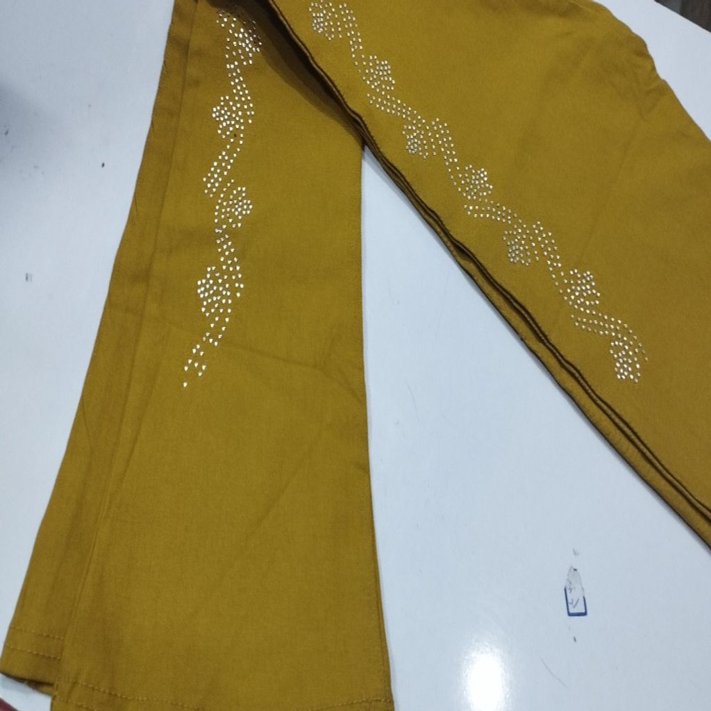 فروش اینترنتی شلوار کتان کشی دمپا  دخترانه کد 719529