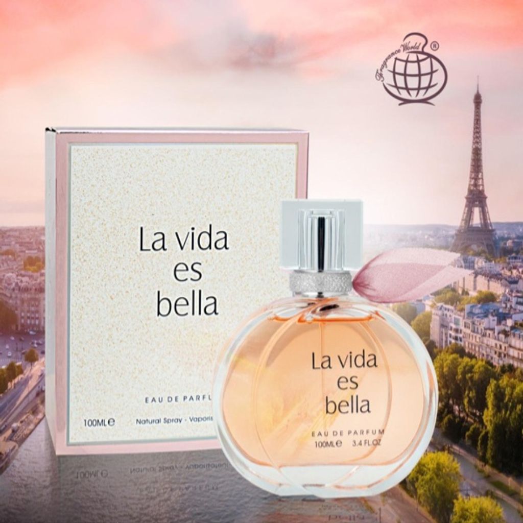 خرید اینترنتی ادکلن LA VIDA ES BELLA FRAGRANCE ادکلن لا ویدا اس بلا فرگرانس