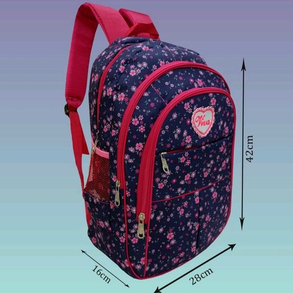 کیف مدرسه دخترانه کوله پشتی دخترانه طراحی شیک و زیبا جادار عالی