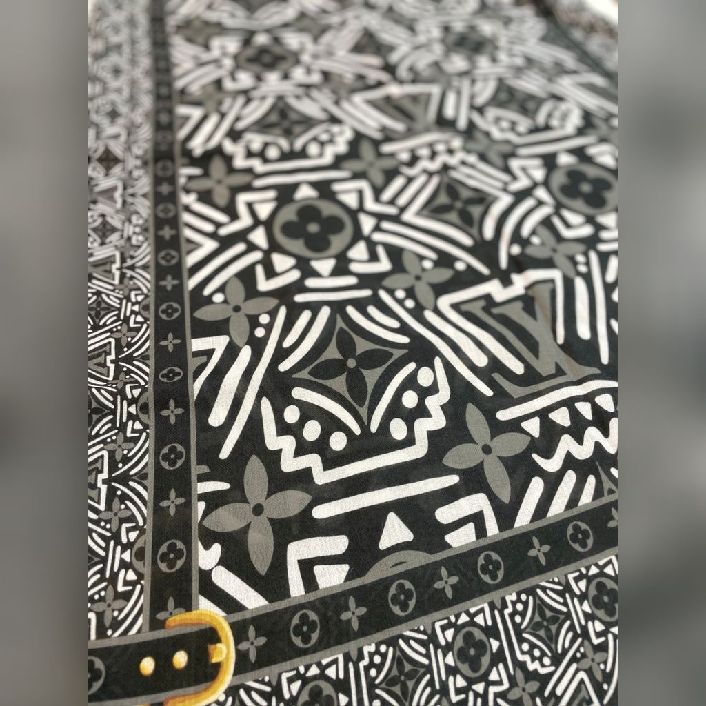 خرید اینترنتی شال نخ چهارفصل لوییویتون