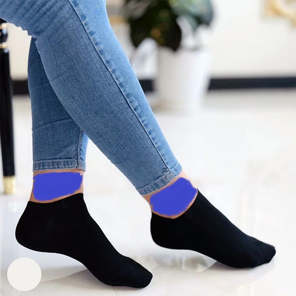 فروش اینترنتی پک 6 عددی جوراب مچی زنانه رازک