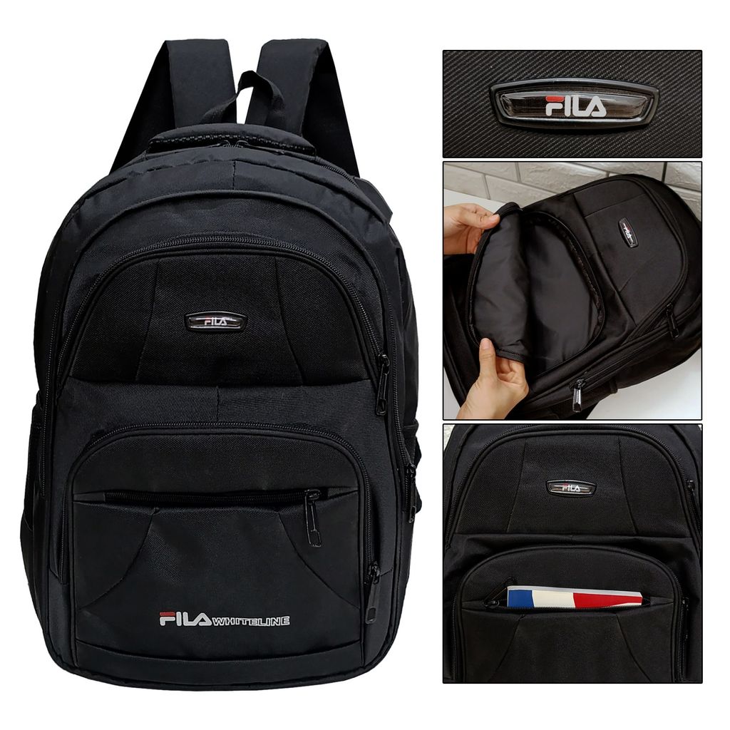 فروش اینترنتی کیف مدرسه دبیرستانی بزرگ برند Fila ارسال رایگان