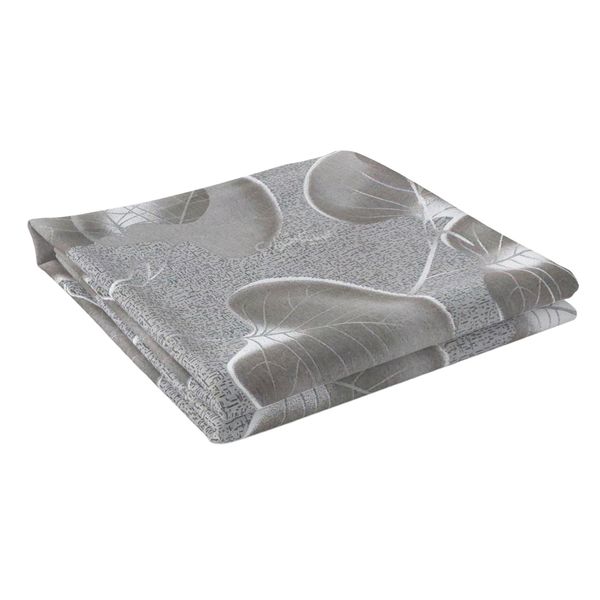 ملحفه مدل روانداز طرح برگینا یک نفره سایز 140×200 سانتی متر