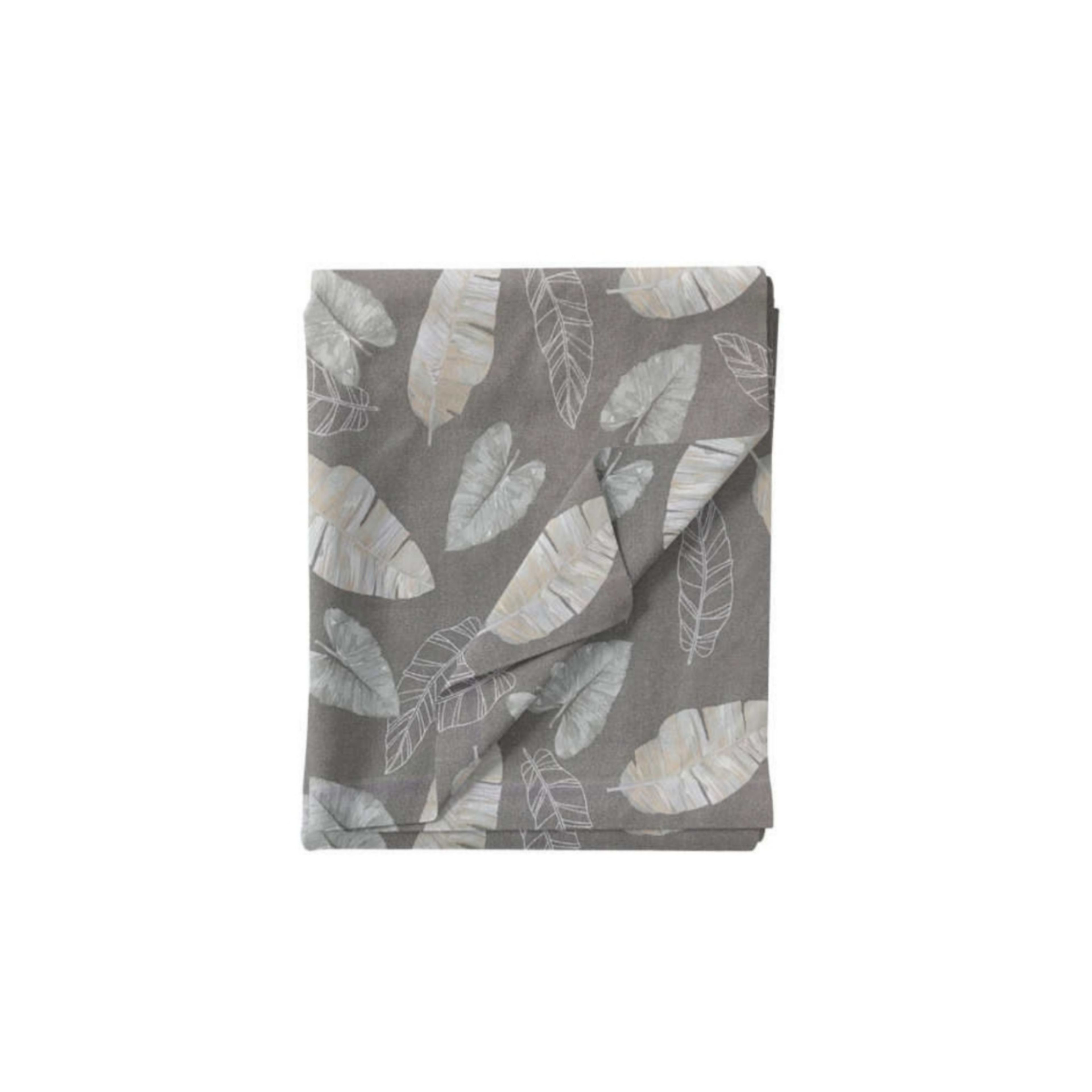 خرید اینترنتی ملحفه مدل روانداز طرح برگ یک نفره سایز 200x140 سانتی متر