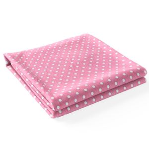 ملحفه مدل کشدار کد خال خال  یک نفره سایز 90×200 سانتیمتر