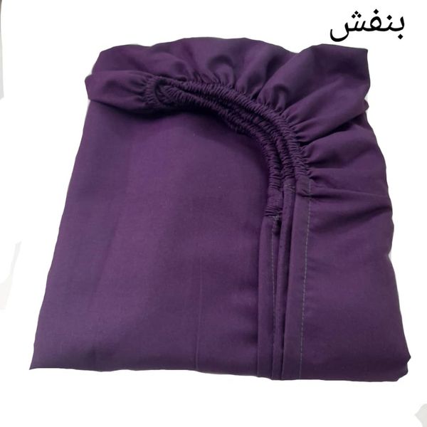 سرویس ملحفه مدل کشدار ni08077 کد 100 یک نفره دو تکه