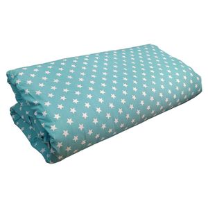 خرید اینترنتی ملحفه تشک مهمان مدل ستاره کد F8 سایز 195x100 سانتی متر
