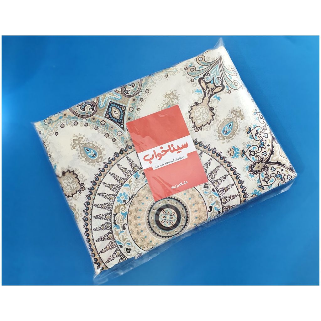 خرید آنلاین سرویس ملحفه سیناخواب مدل ترمه دو نفره 6 تکه