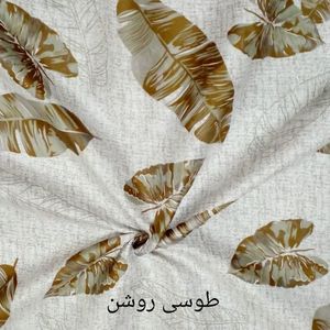 خرید اینترنتی ملحفه مدل کشدار طرح برگ  کاهویی سایز 200x160 سانتی متر