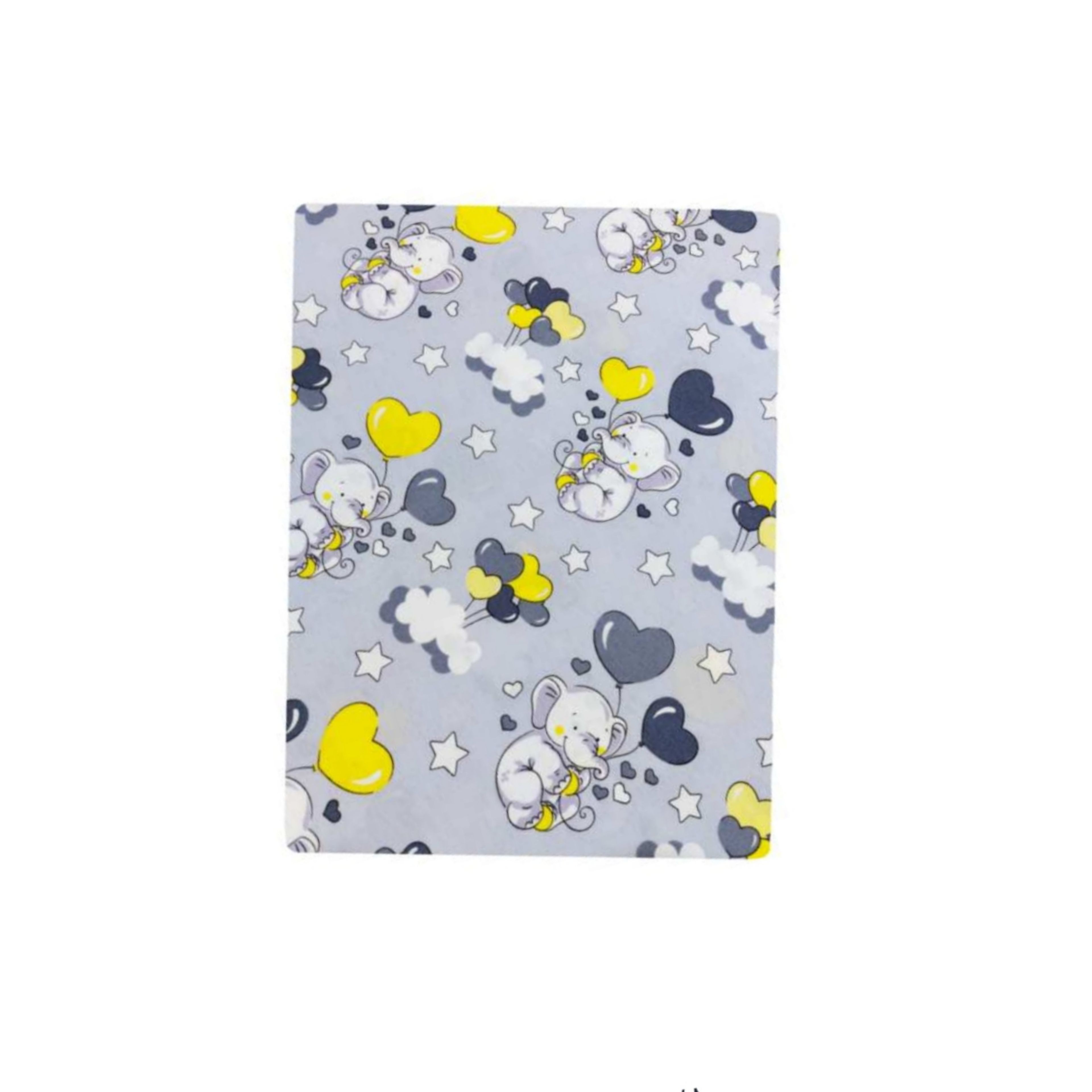 خرید اینترنتی ملحفه طرح فیل یک نفره سایز 140x200 سانتی متر