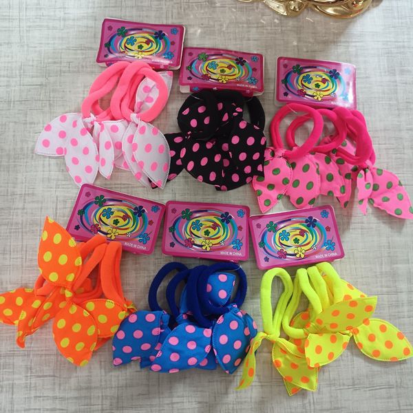 کش مو رنگی پاپیونی( بسته 4تایی)