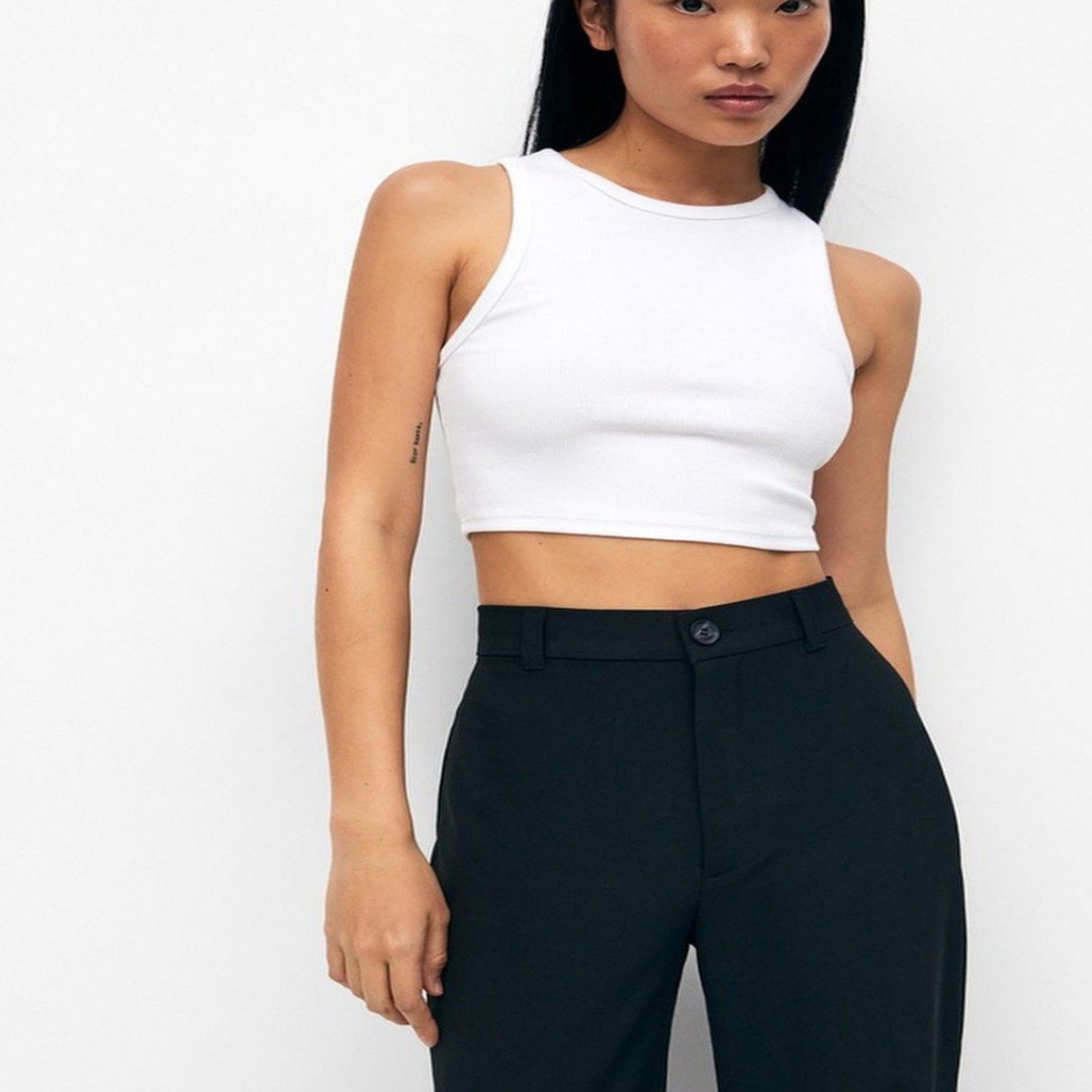 خرید اینترنتی شلوار بلند کلاسیک از برند PULL&BEAR