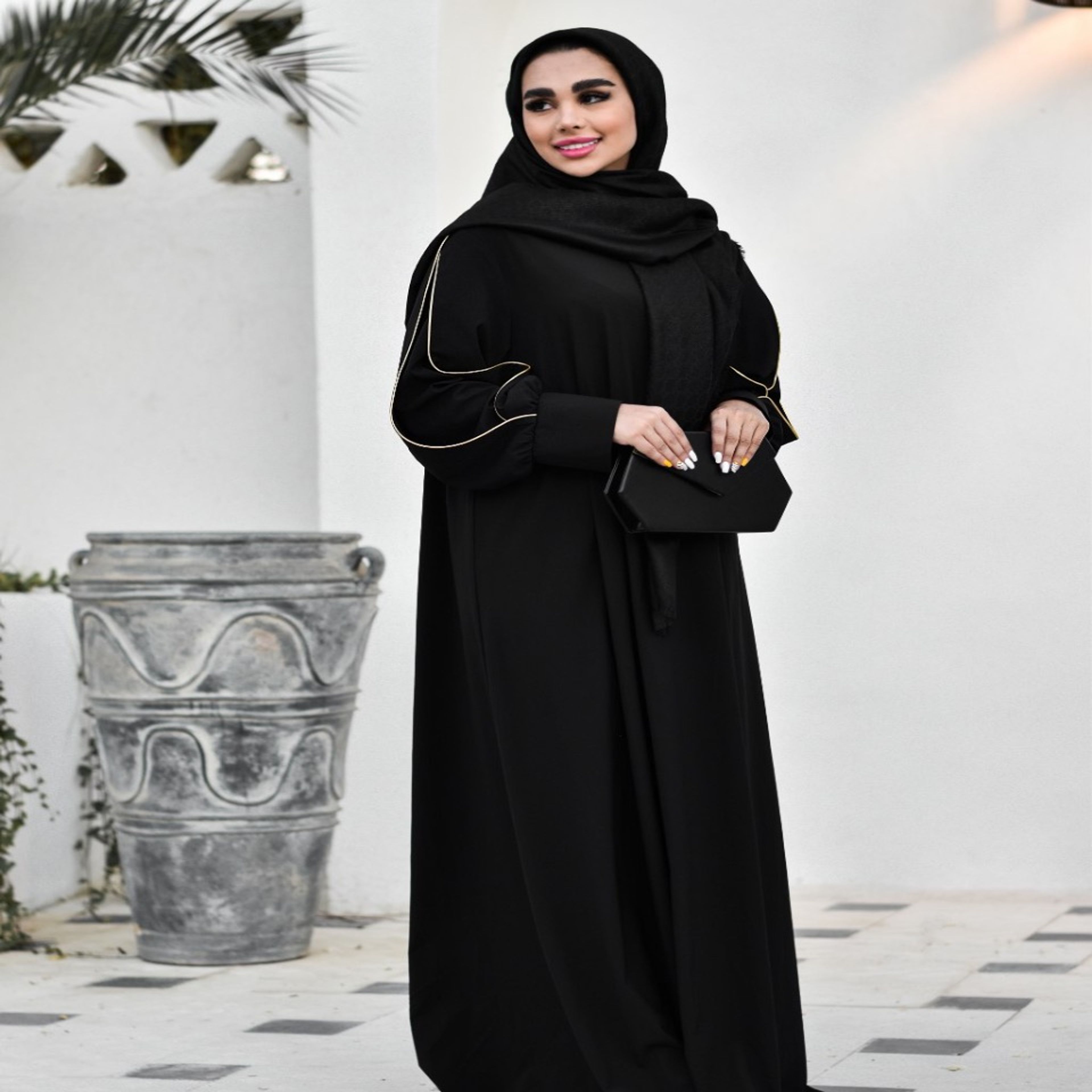 فروش اینترنتی مانتو عبایی مدل آیه