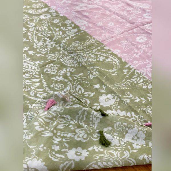 شال نخ پنبه چهارفصل طرحدار